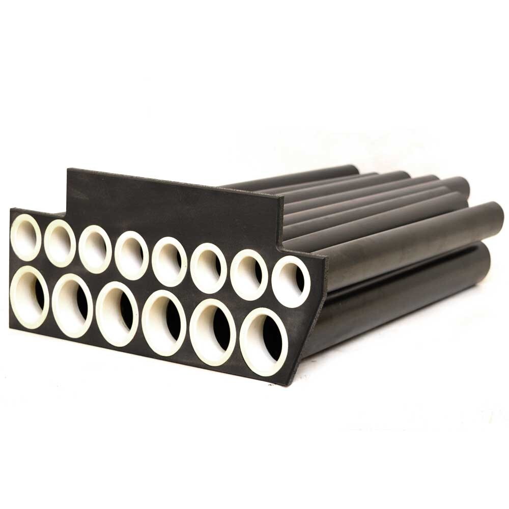 Legend Bass Boat Fishing Rod Holder | Alpha 211 Black 14 Tube