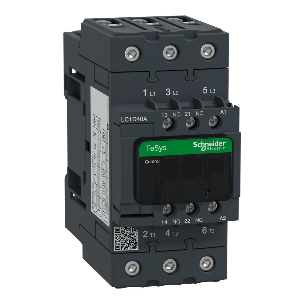 Schneider LC1D40AU7 - MAGNETIC CONTACTOR 40A 440V TP240VAC - Made in Indonesia