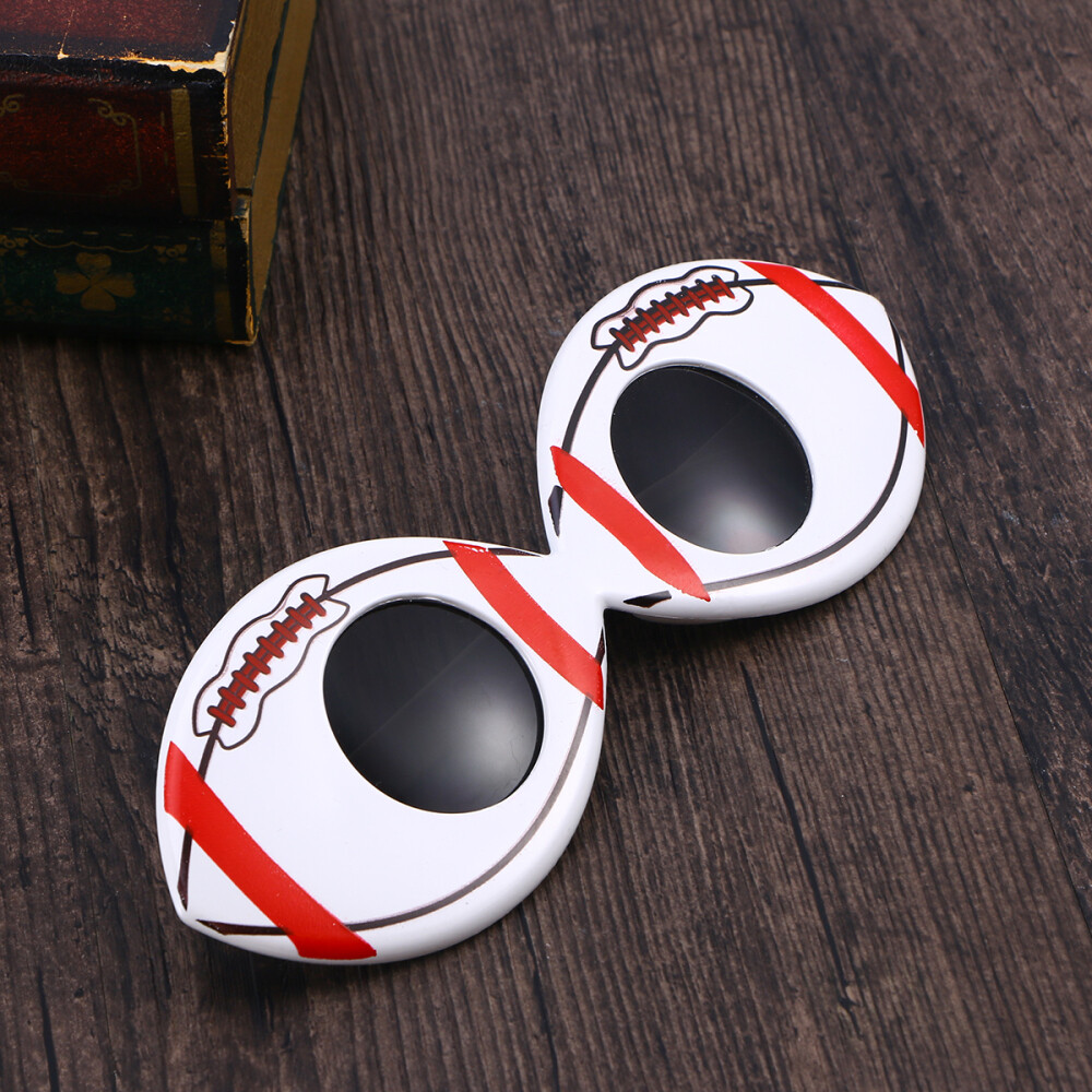 Fashion Football Soccer Glasses Kids Adults Fans Photo Props Eye Wear Party