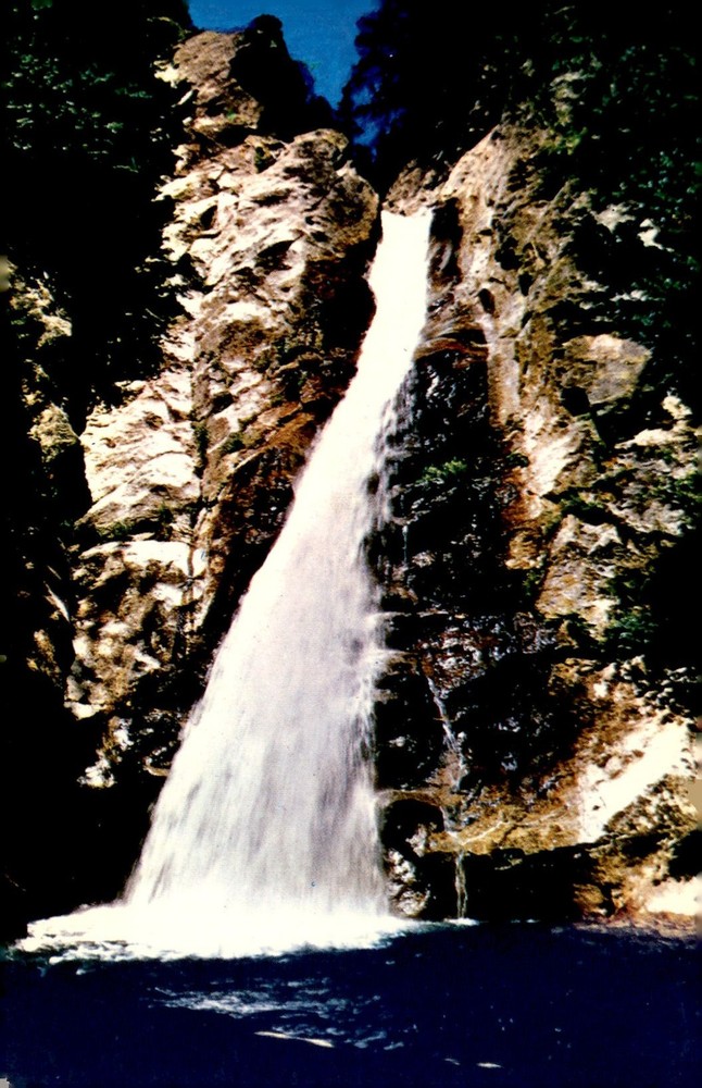 Glen Ellis Falls, White Mountains, N.H. Postcard