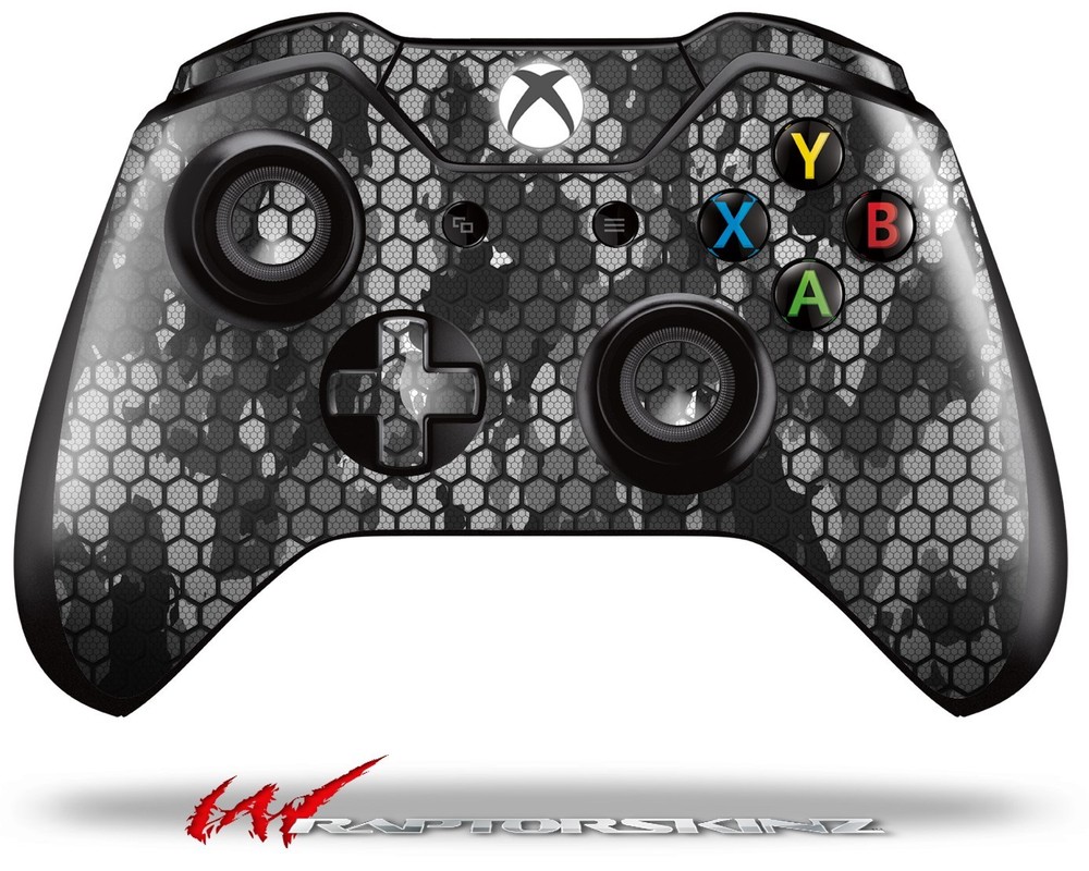 HEX Mesh Camo 01 Серый скин для контроллера XBOX One