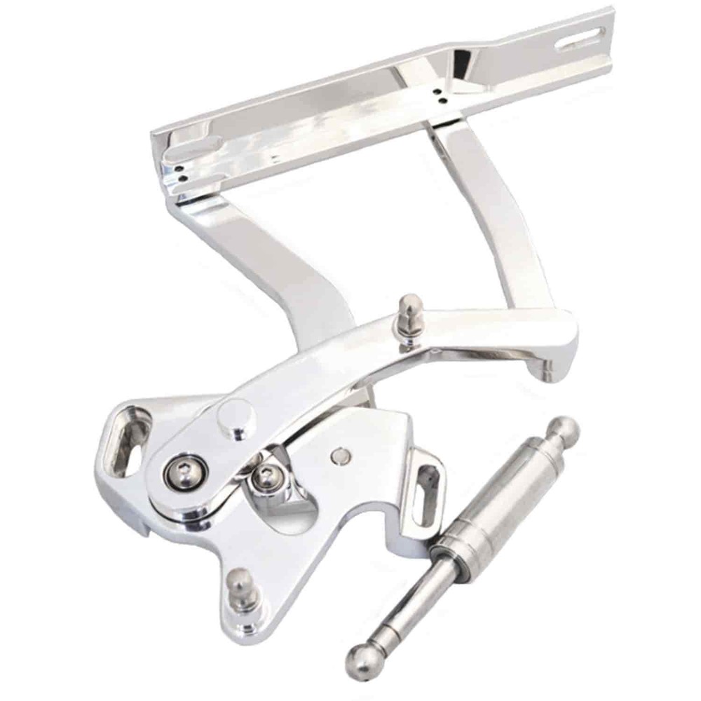 Eddie Motorsports MS149-33M Billet Hood Hinges 1962 Chevy Impala Raw Machined Fi