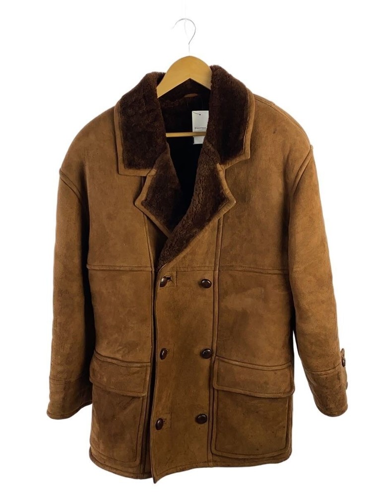 Leather Jacket Blouson/-/-/Brw/Plain 3502