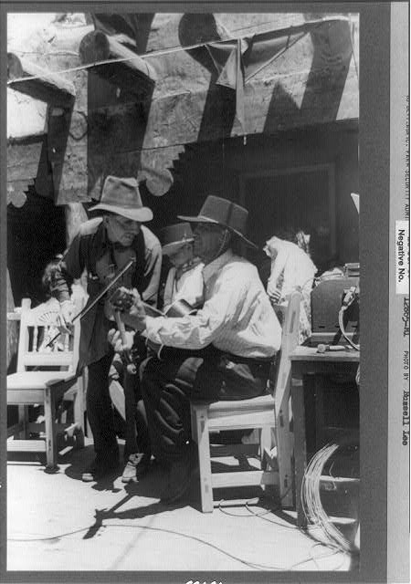 Taos New Mexico 1940 Spanish-American Native Dance Fiesta Photographs
