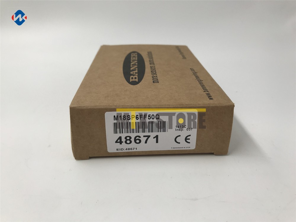 1PC New BANNER Photoelectric Switch M18SP6FF50Q