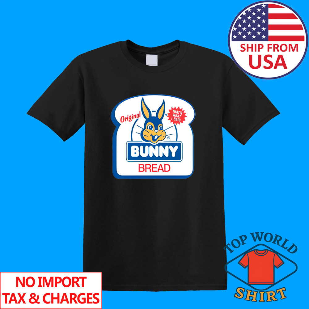 Bunny Bread Movie Men's Black Size S to 5XL