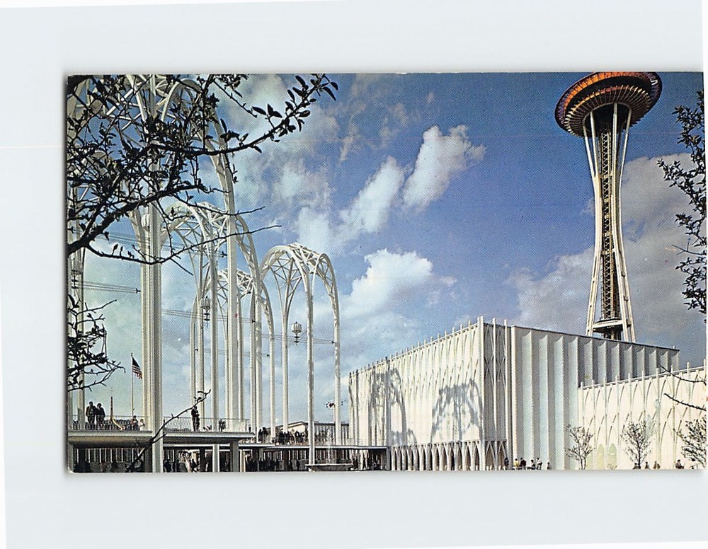 Postcard The Space Needle Seattle Washington USA