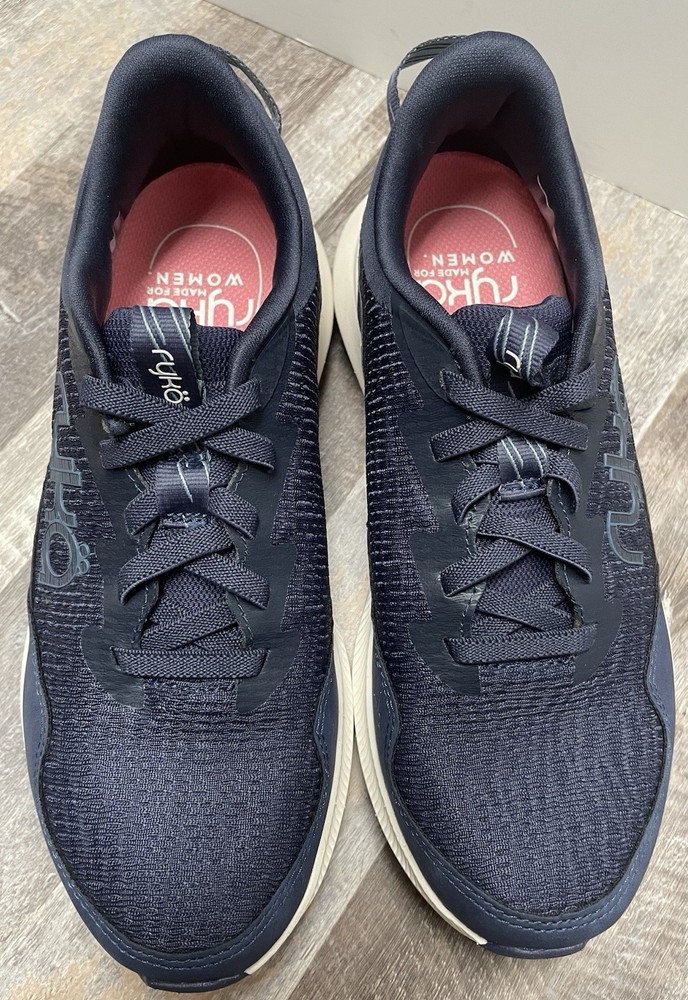 RYKA ~ FREEHAND ~ Navy Mesh Slip On Sneakers Women’s Size 7.5M Brand New!