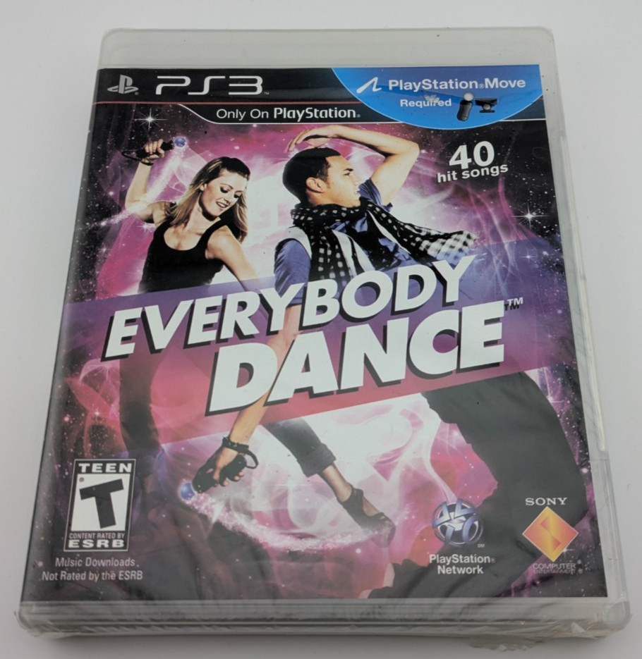 Everybody Dance PS3 Sony PlayStation 3 Video Game NEW SEALED