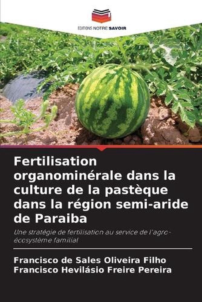 Fertilisation organominrale dans la culture de la pastque dans la rgion semi-ari
