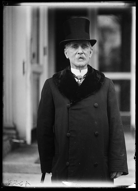 Photo:Washington D.C. White House Man Portrait 1921-1923 Top Hat Coat
