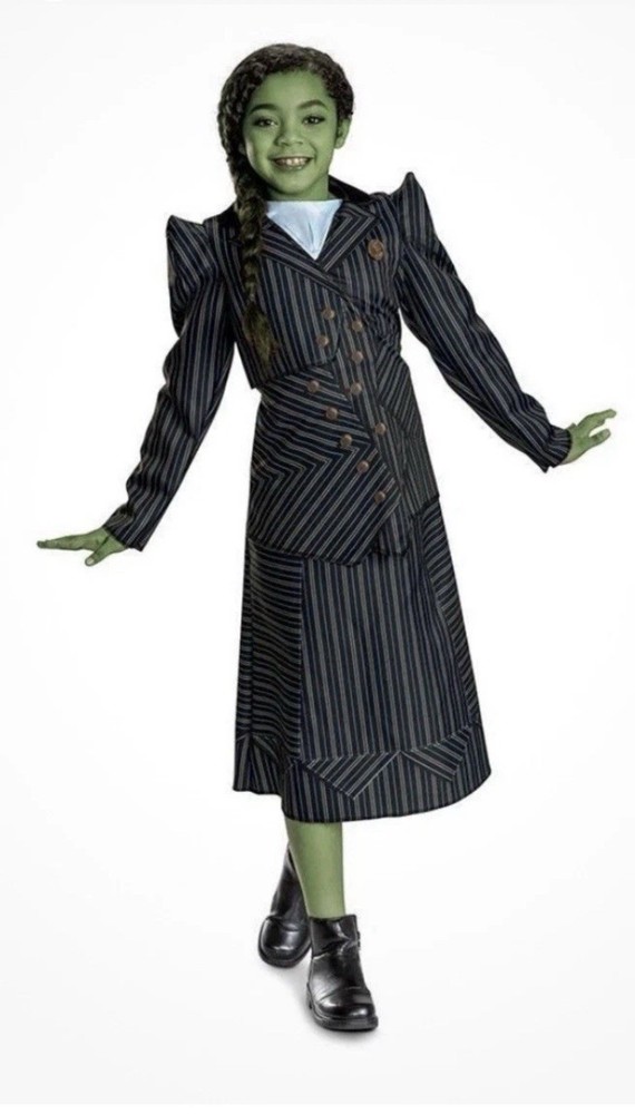 WICKED Elphaba Shiz Dress Costume Child Size M (7-8) New in Package