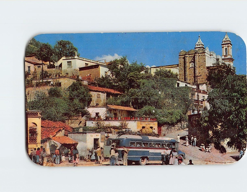 Postcard Vista Panoramica Taxco Mexico