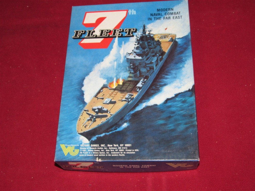 Victory Games: 7th Fleet: Modern Naval Combat in the Far East: Unpunched