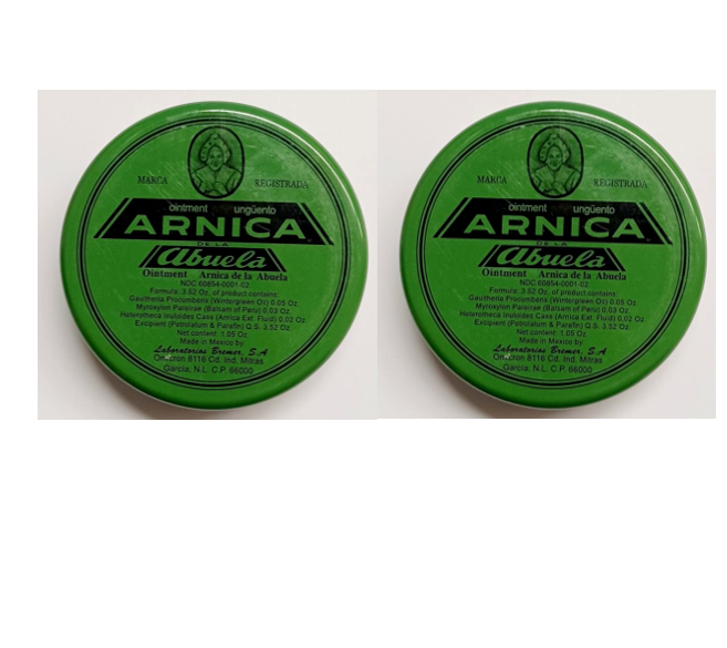 2-ARNICA LA ABUELA OINTMENT 30 grs each Made in Mexico Pomada Original-image