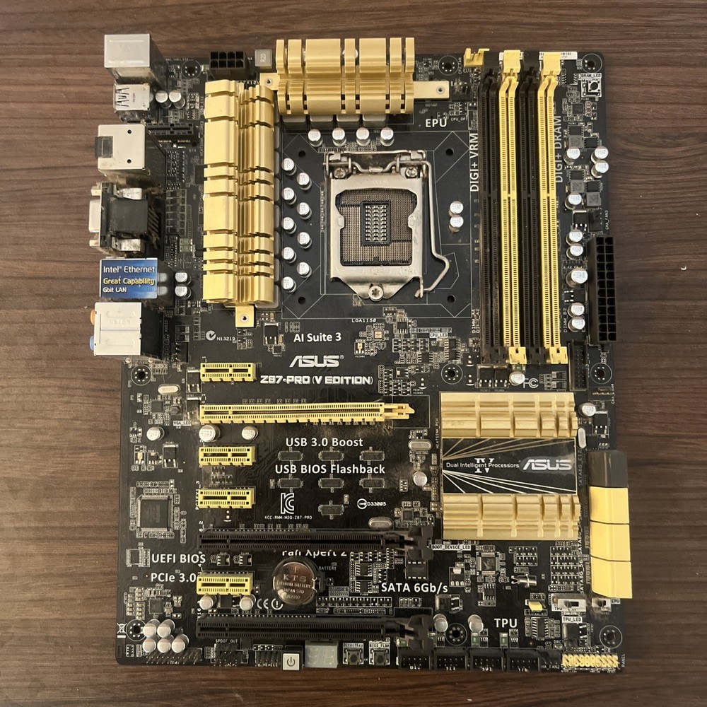 ASUS Z87-PRO ( V EDITION) LGA 1150 Intel DDR3 Motherboard w/ IO Shield