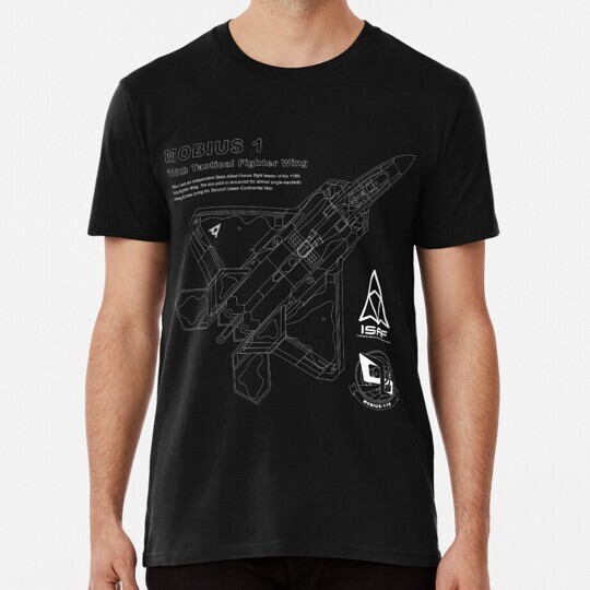 Ace Combat Mobius 1 F-22A Raptor T-Shirt S-5XL USA Made-image