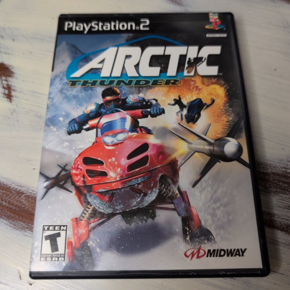 Arctic Thunder PS2 PlayStation 2 CIB Complete w/ Manual Midway Tested