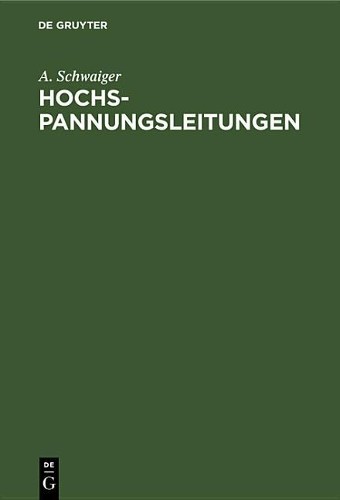 A Schwaiger Hochspannungsleitungen (Hardback)