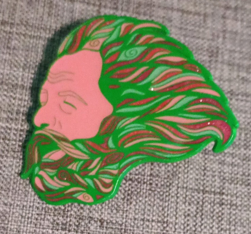 Grateful Dead, Bob Weir pin by Sunshine Jams LE 42/50