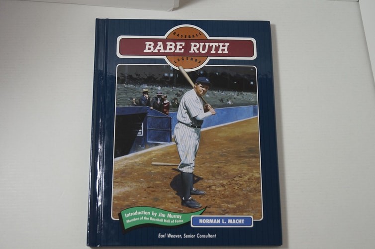 Babe Ruth (Baseball Legends) by Macht, Norman L., Acceptable Book