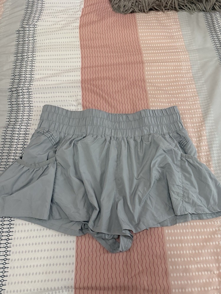 Women’s Free PeopleAthletic Running Shorts Elastic Waist Pull-On Solid 2