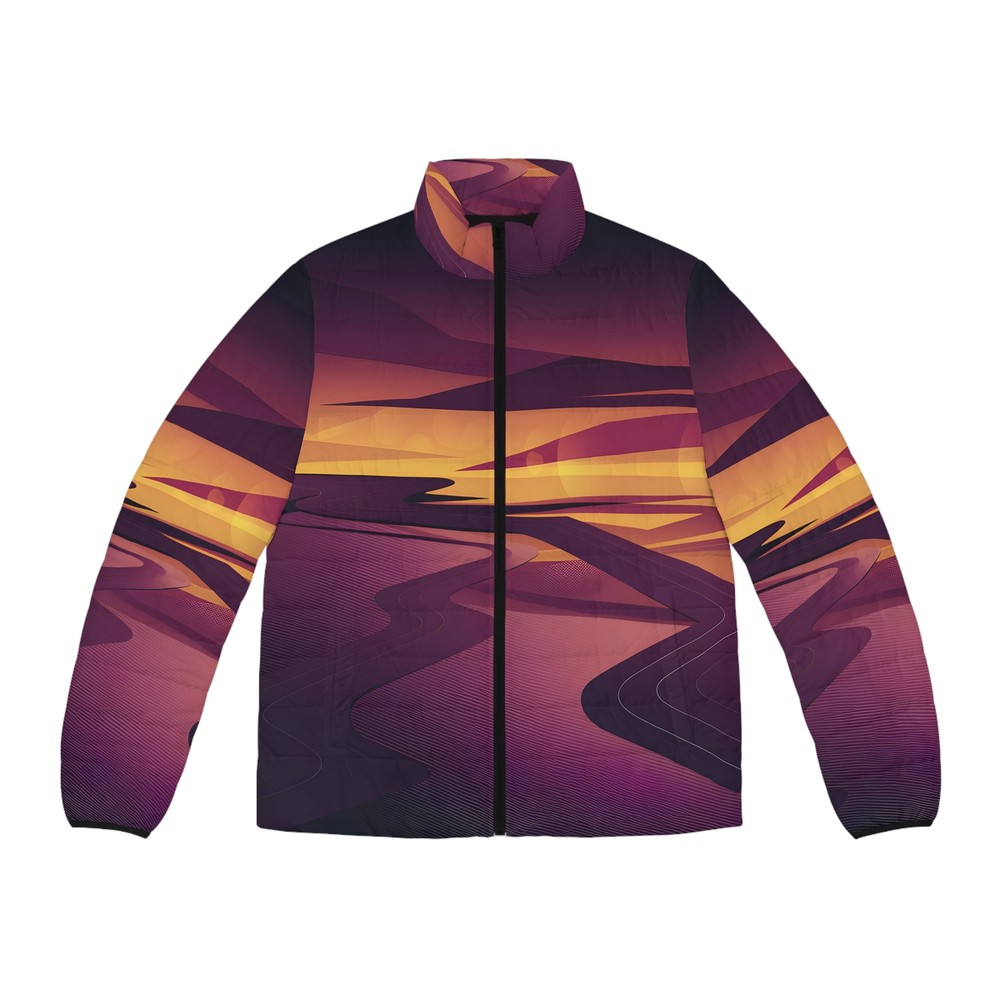 Dusk Plateau Full Zip Puffer Jacket for Outdoor Adventures with Stylish Warmth  