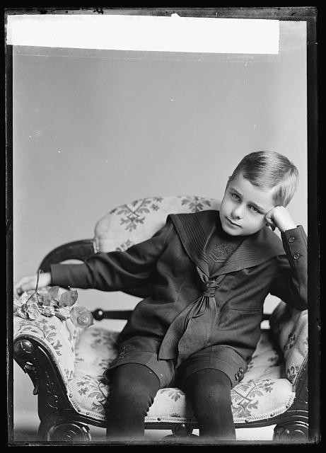Photo:Lipscomb Young Boy in Sailor Suit Portrait