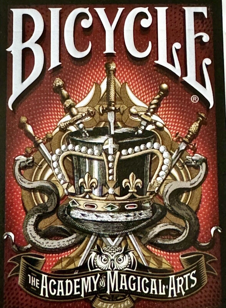 Bicycle Magic Castle Playing Card Deck by Academy of Magical Arts - New Sealed-image