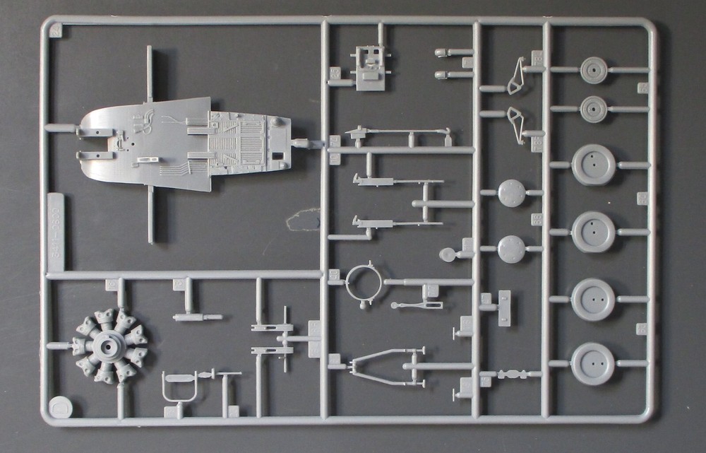 Accurate Miniatures 1/48th Scale SBD-1 Dauntless - Parts Lot D from Kit No. 3420-image
