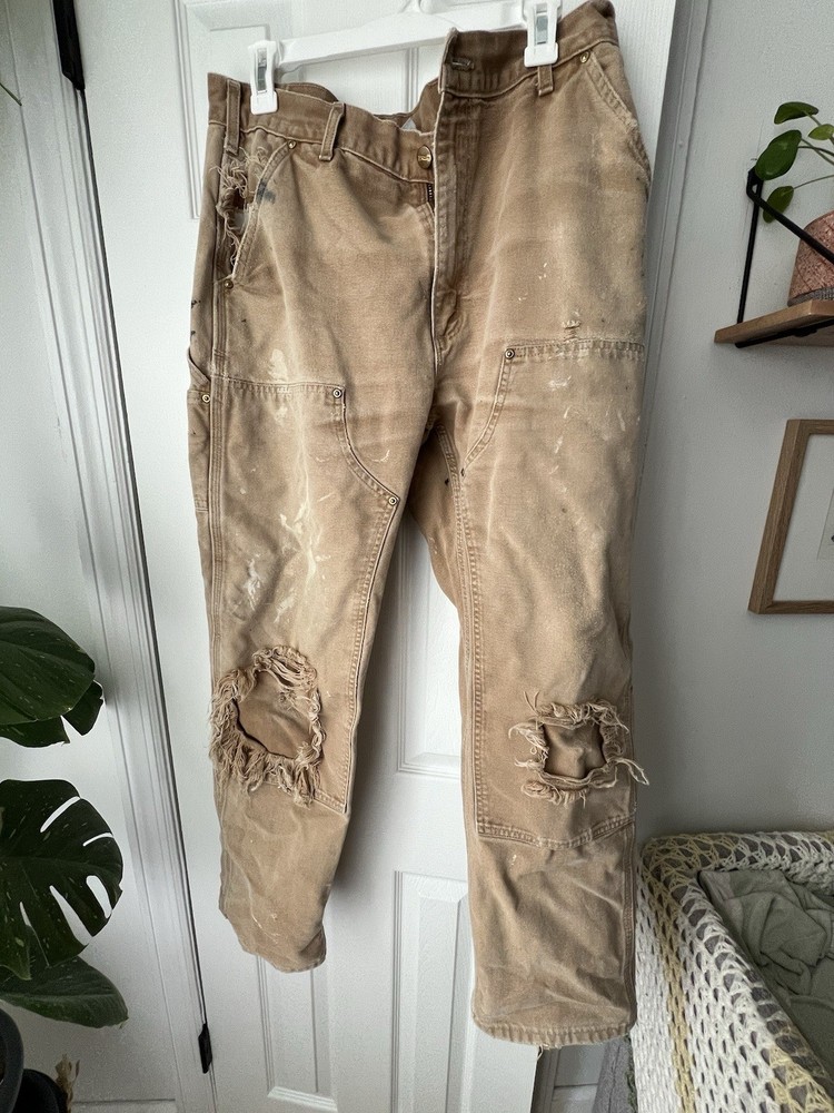 vintage distressed carhartt pants
