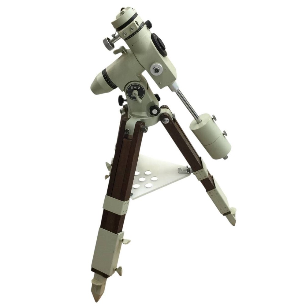 Takahashi EM-2 German Equatorial Mount w/ Wood Extending Tripod Set Japan