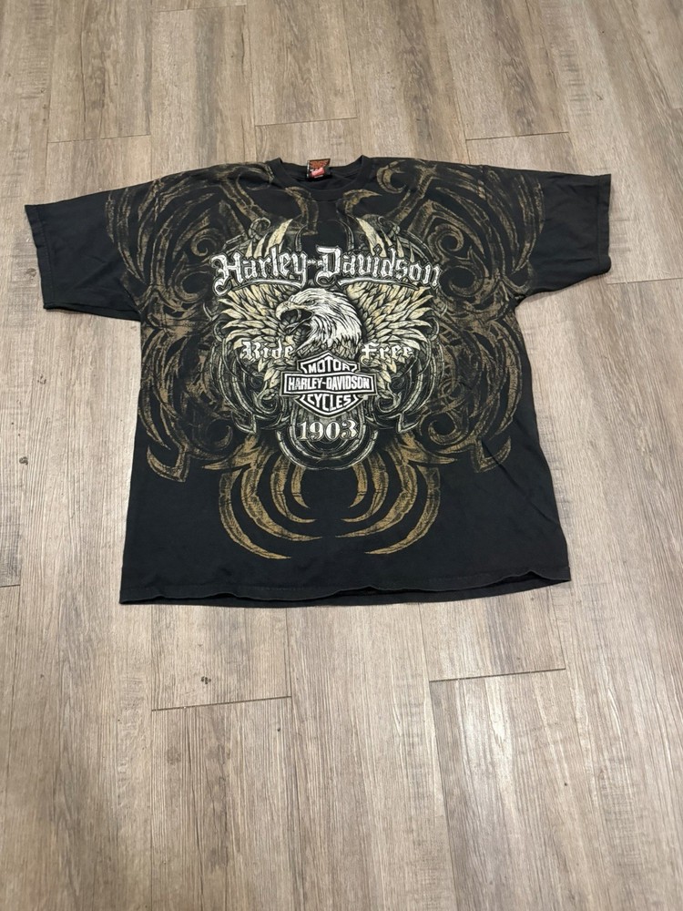vintage Harley-Davidson Ride Free graphic t-shirt Size Xl