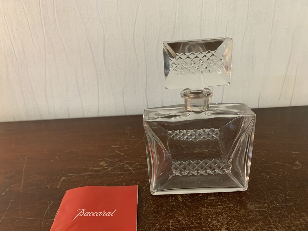 Baccarat Crystal Rectangular Perfume Bottle
