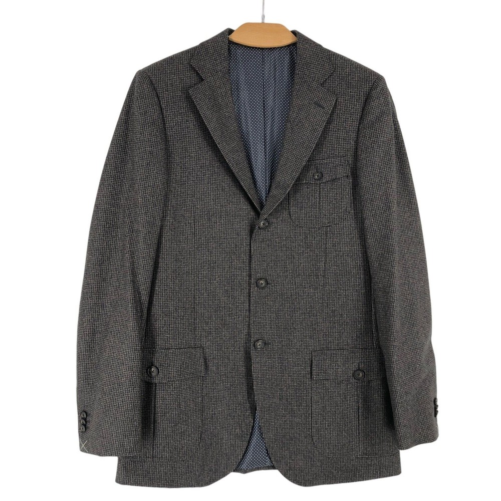 SUITSUPPLY La Spalla Wool Blazer Jacket Size EU:52 UK:42; US:42L
