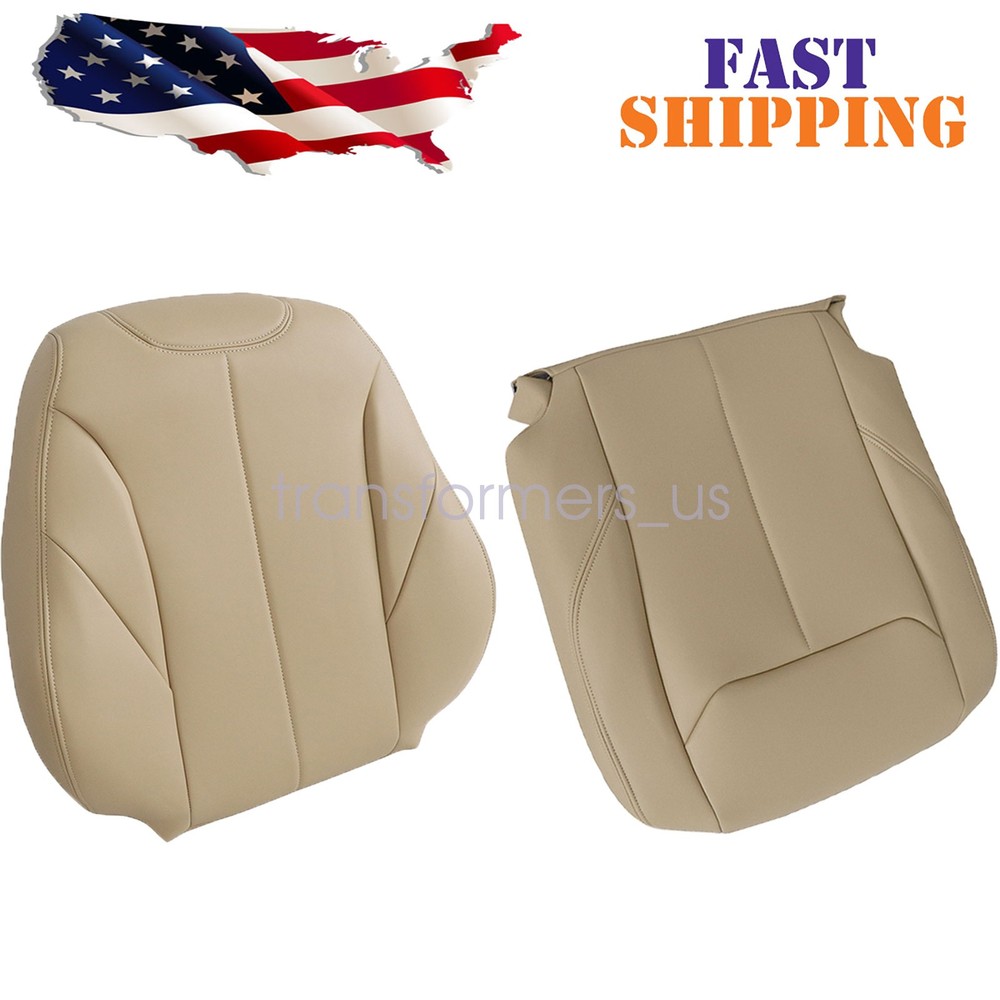 2012-2018 Fits BMW F30 328d xDrive Driver Bottom&Back Replacement Seat Cover Tan