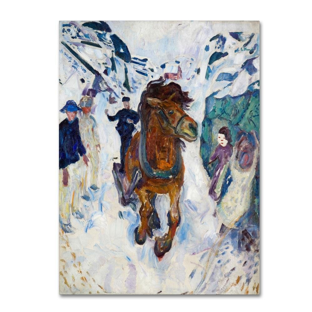 Galloping Horse Wall Décor, 18x24