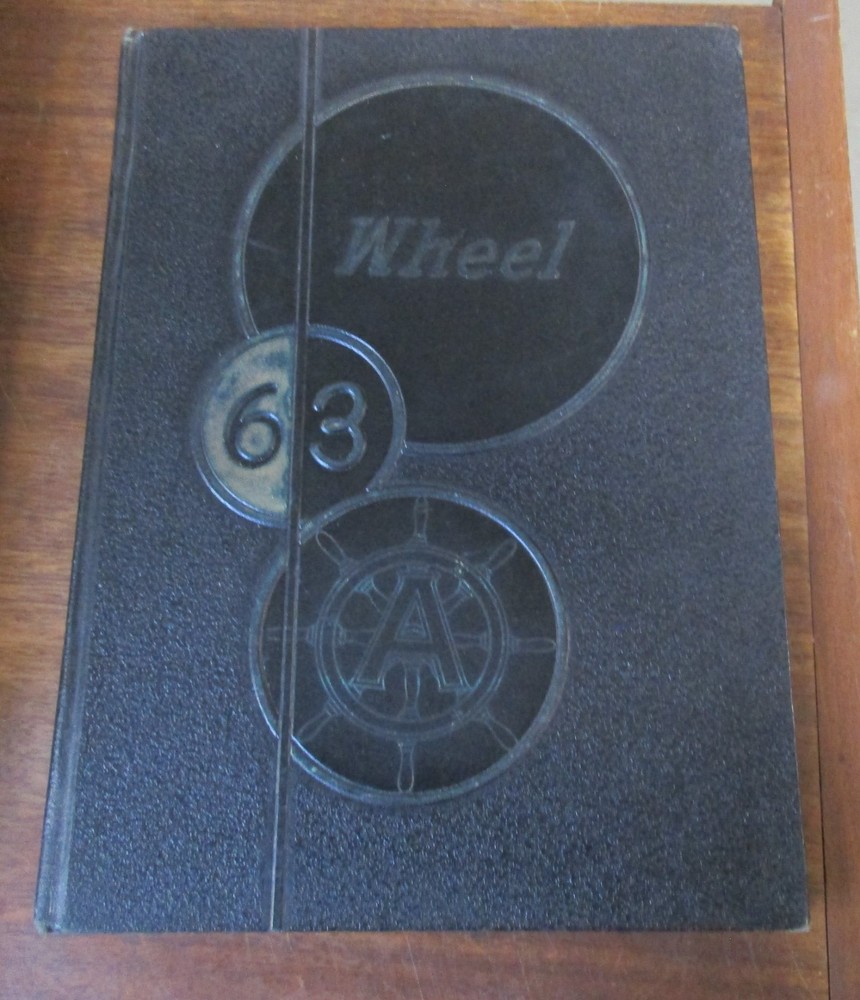 1963 Wheel Ayden High School Ayden  NC Yearbook