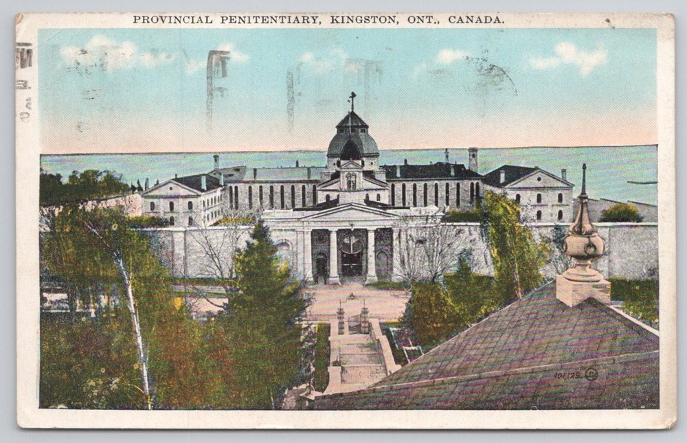 Kingston Penitentiary Ontario Canada 1920 Postcard Valentine & Sons