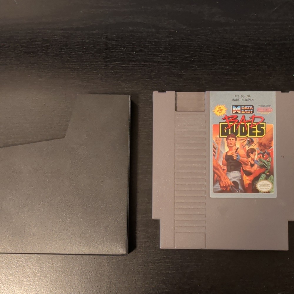 Data East Bad Dudes Nintendo NES Action & Adventure, Cartridge Only, NTSC-U/C