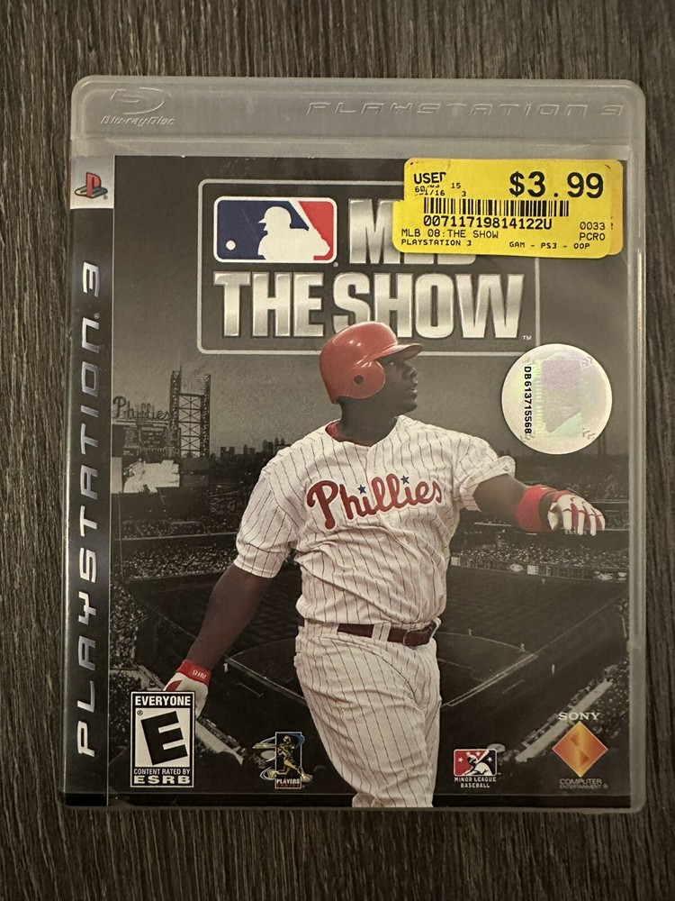 MLB 08: The Show (Sony PlayStation 3, 2008)