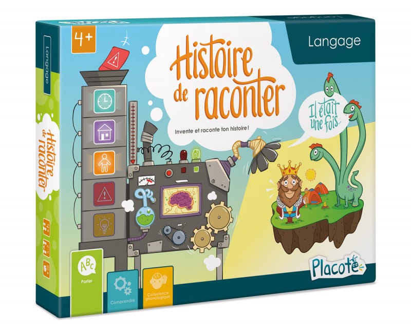 LES ÉDITIONS PASSE-TEMPS Placote  Histoire De Raconter (French)  Parler 2020