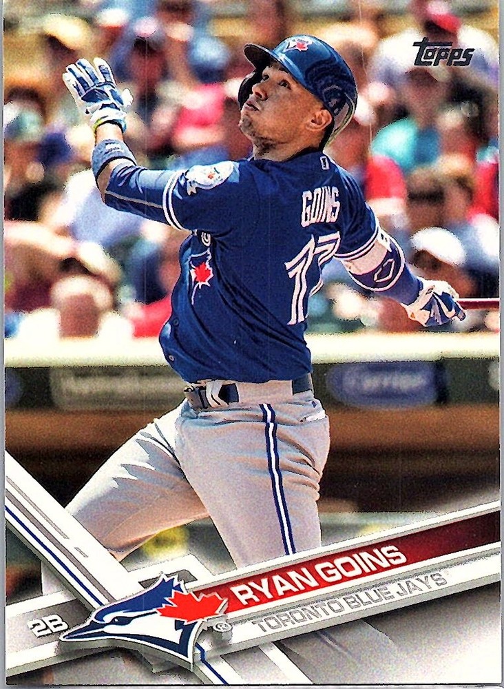 2017 Topps #700 Ryan Goins Toronto Blue Jays