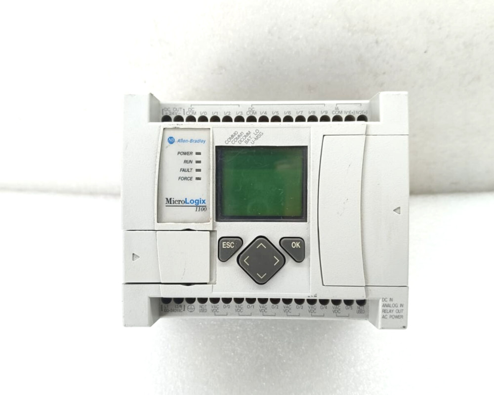 Allen Bradley 1763-L16BWA Micrologix 1100 PLC SER.B Product of Singapore.