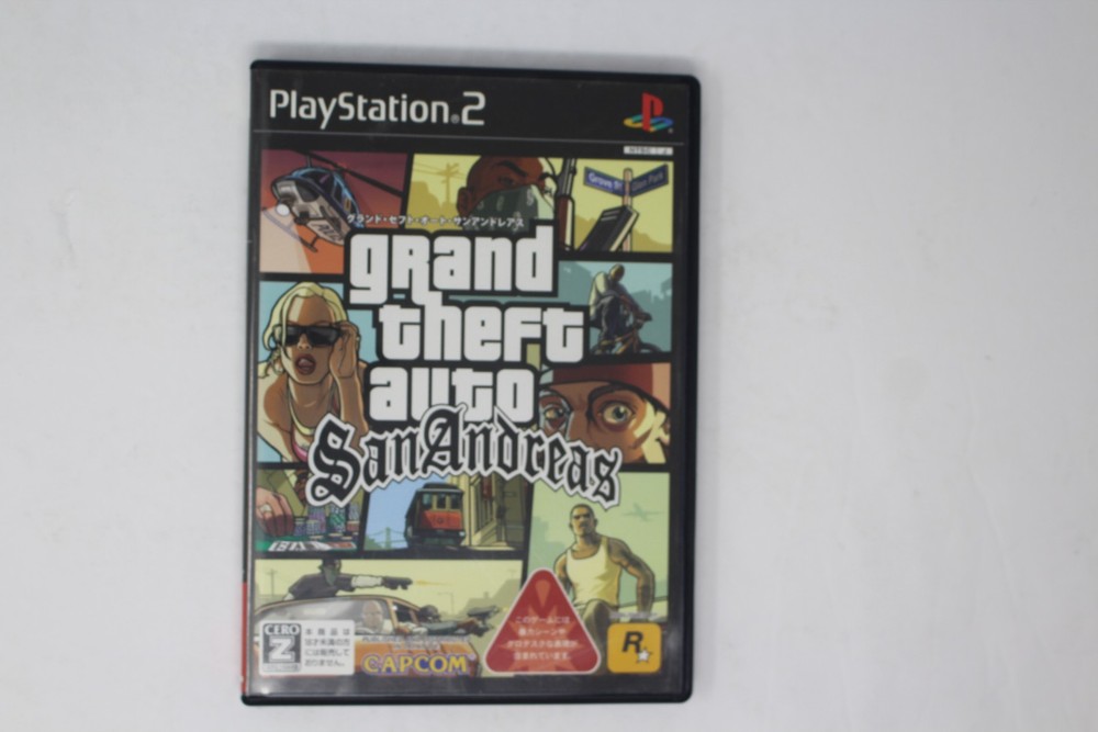 Grand Theft Auto: San Andreas PlayStation 2 JPN (Region Locked)