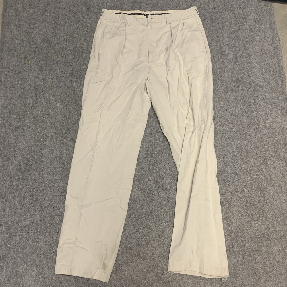 Polo Ralph Lauren Classic Pants Men Size 36x34 Straight Leg Fit Twill Chino