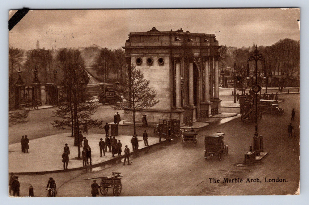 Vintage Postcard The Marble Arch London