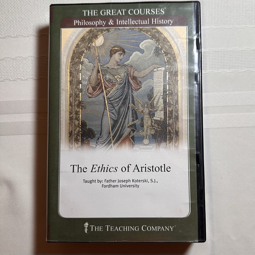 The Great Courses The Ethics Of Aristotle Cassette Set 2001 Joseph KoterskiThe Teaching Company