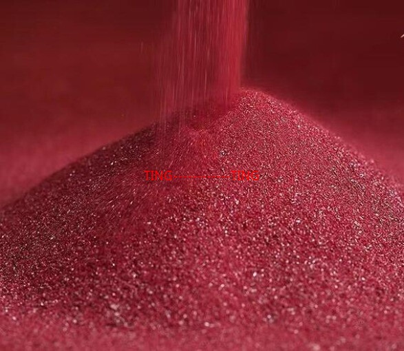 Genuine Pure Natural Raw Cinnabar Powder AAA Grade Ore Stone Particles