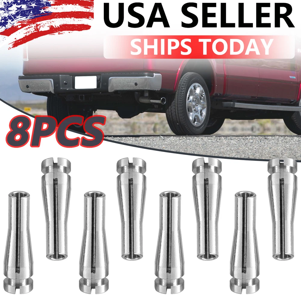 8 PCS Rear Door Latch Cable Repair Kit for Ford F150 F250 F350 Vans Extended Cab